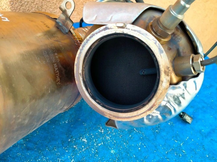 AUDI Q7 4M 3.0 TDI 4M0131765J FILTRE FAP CATALYSEUR FAP CAPTEUR