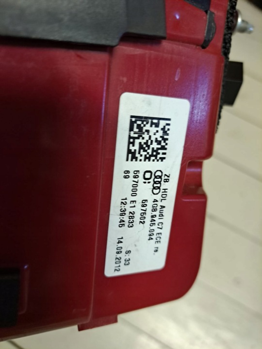 4G8945094 AUDI A7 S7 C7 PHARE ARRIÈRE DROITE COUVERCLES DE COFFRE COUVERCLES DE COFFRE