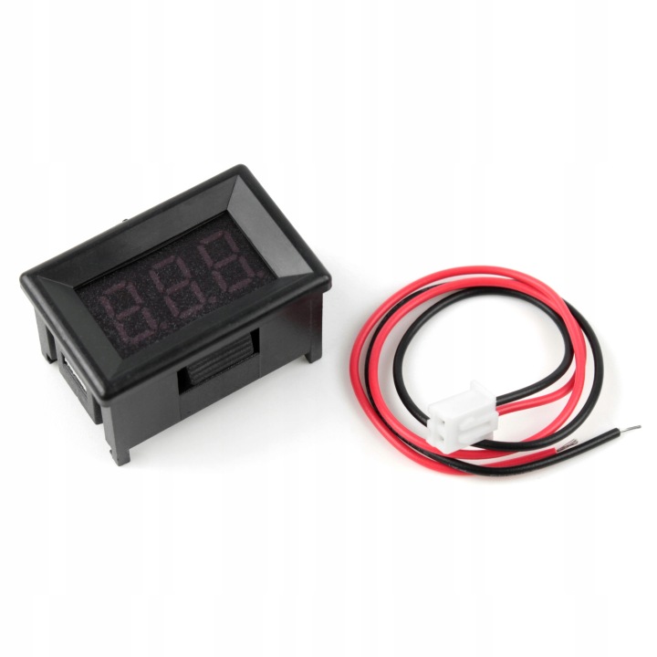 MONITEUR TENSION VOLTMÈTRE 2,5-30V ROUGE