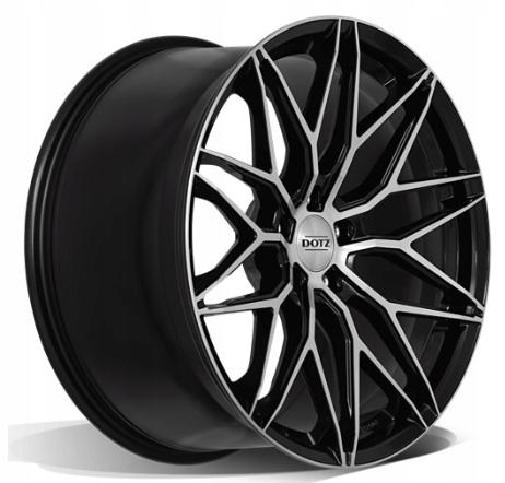 4 PIEZAS DOTZ 8X18 5X114,3 ET48 SUZUKA DARK OSUG0BP48 