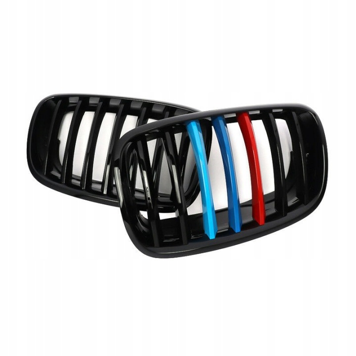 GRILLE GRILLES BMW X6 M E71 2009-14 M-COLOR KIT