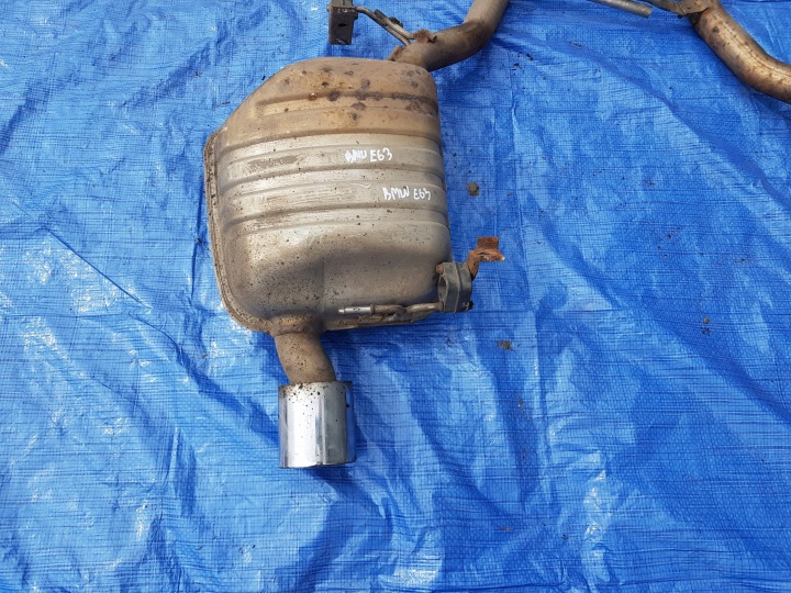 SILENCIEUX ÉCHAPPEMENT SILENCIEUX DROIT GAUCHE ENSEMBLE BMW 6 E63 E64 4.4 V8