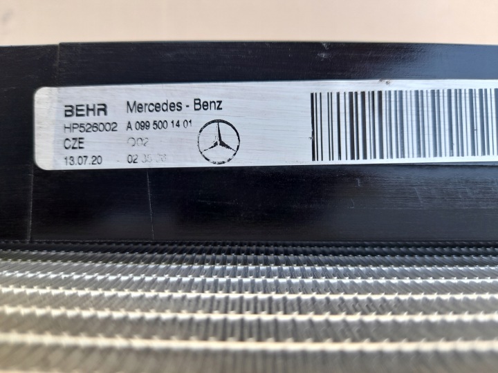 ENSEMBLE RADIATEURS MERCEDES W213 LIFT E 300 4MATIC