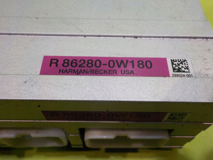 LEXUS RX300 II 3.0 B 03R 5D AMPLIFICATEUR R86280-0W180