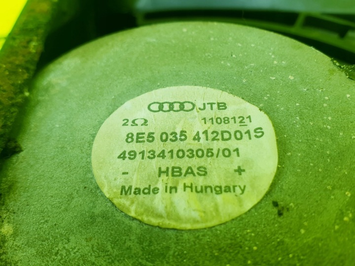 HAUT-PARLEUR ÉTAGÈRES SUBWOOFER AUDI A4 B7 USA 2.0 TFSI 8E5035412D