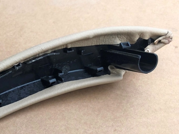 MANIVELLE POIGNÉE PORTES CUIR BEIGE DROIT AVANT ARRIÈRE VERS BMW X5 E70 X6 E71 E72