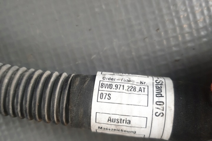 FAISCEAU DE CÂBLES CÂBLES AUDI A4 (8W2, B9) 8W0971228AT 2.0L GASOLINE 140KW 2018