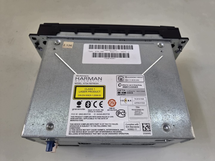RADIO NAVIGATION NAVI MONITEUR ÉCRAN CHRYSLER VOYAGER V LIFT P05091654AE