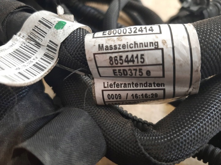 BMW 5 G30 4.4 FAISCEAU DE CÂBLES FILS MOTEUR 8663484