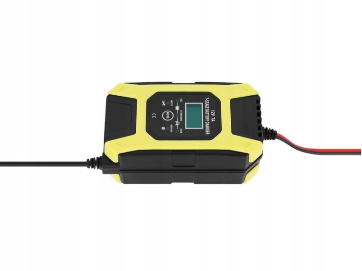 AZO CHARGEUR CHARGEUR BC-7 12V 7A 7 MARCHES LADOWANIA WET AGM GEL