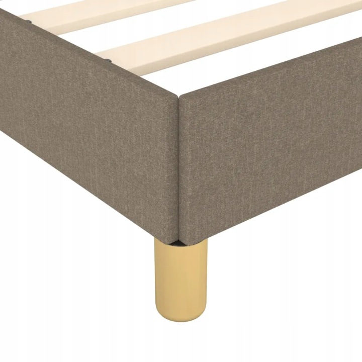 CHÂSSIS ROULEMENTS TAUPE 203X203 CM TRWALA TISSU SOLIDE NOZKI