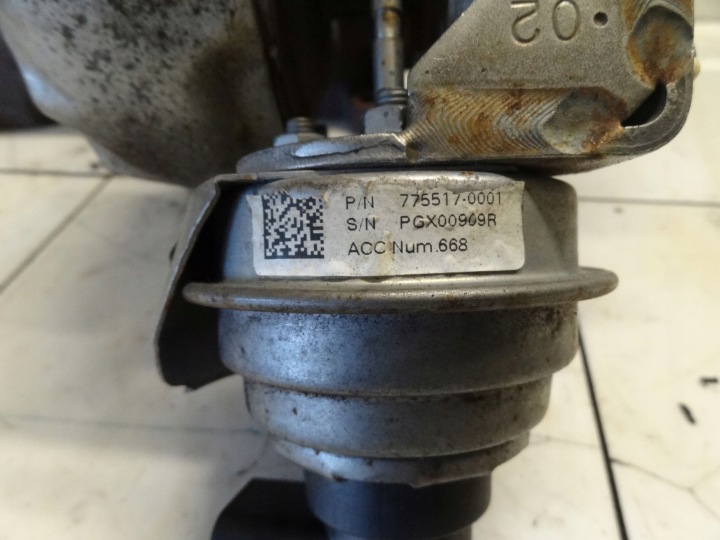 AUDI A3 8P S-LINE 12 SPORTBACK 1.6 TDI TURBOCOMPRESSEUR 03L253016T 04L971501A