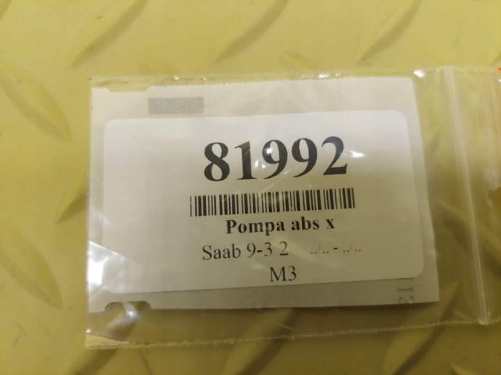 SAAB 9-3 II 1.9 D POMPE ABS 54084714A
