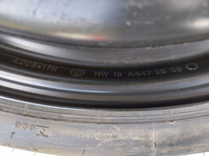 ALFA ROMEO 159 GIULIETTA BRERA KOLO RÉGLAGE 125/80/17 99M 5X110 ET25