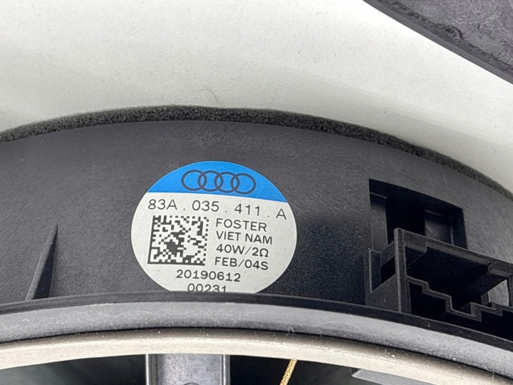 AUDI Q3 F3 2020 HAUT-PARLEURS BANG OLUFSEN KIT
