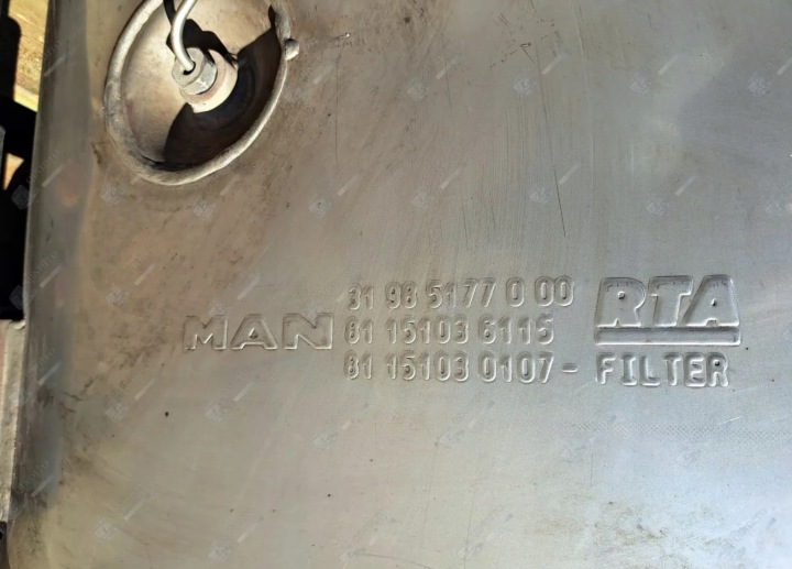 MAN TGX TGS CATALYSEUR SILENCIEUX EURO VI