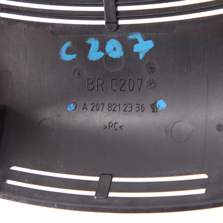 MERCEDES W207 COUPÉ PROTECTION CHÂSSIS RÉTROVISEURS ARRIÈRE A2078212336