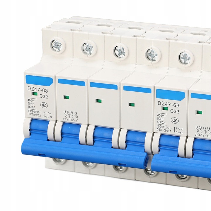 INTERRUPTEUR BLOKUJACY 4P 32A 400V DOUBLE COMMUTATEUR RÉSEAUX ÉLECTRIQUES 12