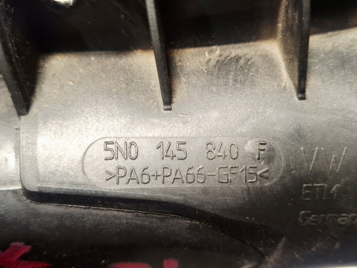 TUYAU FIL TUYAU ÉCHANGEUR D'AIR DE SURALIMENTATION TURBINES VW PASSAT B6 2.0 TDI CBD 5N0145840F
