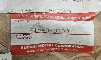 ORIGINAL SUPPORT PHARES SUZUKI GS 500 E 51540-01D01