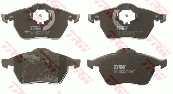 PADS BRAKE FRONT TRW DO VW VENTO 2.0 GL 