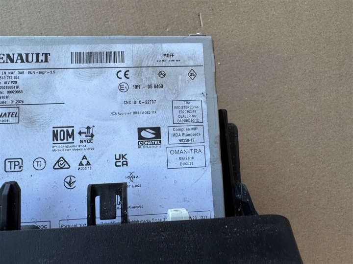RADIO ÉCRAN MONITEUR RENAULT KANGOO IV 4 NISSAN TOWNSTAR CITAN W420