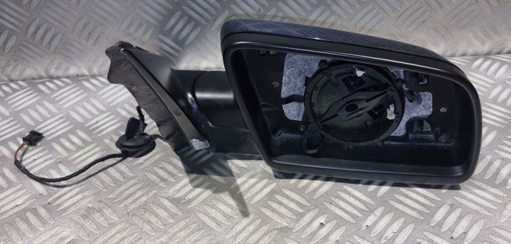 BMW 5 E60 E61 LIFT RÉTROVISEUR DROIT 4 BROCHES VERT NOIR POUSSOIR MANUEL EUROPE