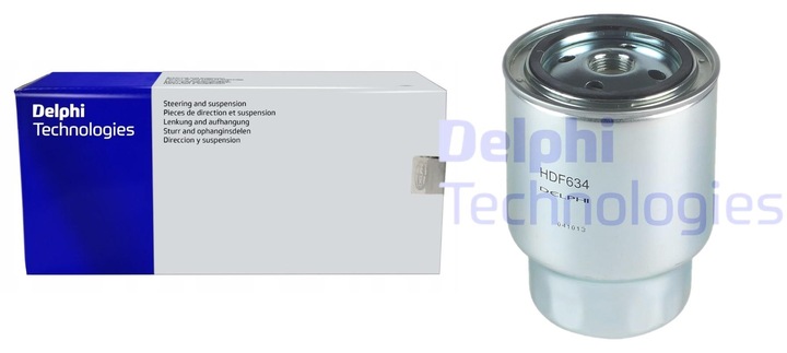 FILTRO COMBUSTIBLES DELPHI HDF634 