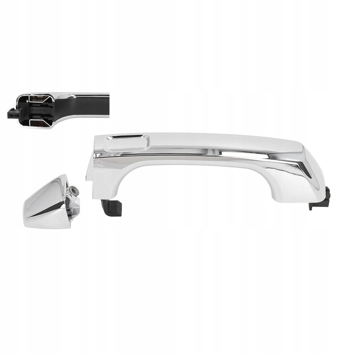 HANDLE EXTERIOR CHROME HUMMER H3 2006-2010 