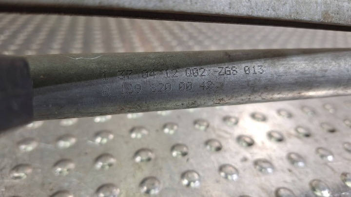 MÉCANISME ESSUIE-GLACES PETIT MOTEUR AVANT A1698200042 MERCEDES W169 W245 EUROPE