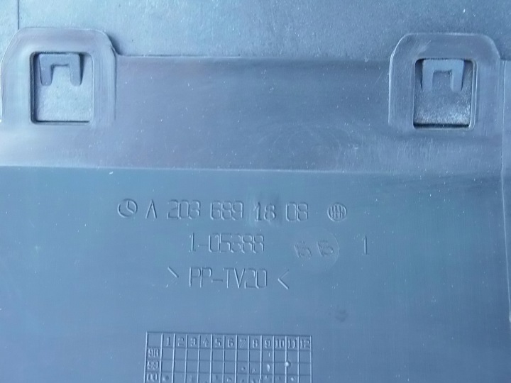 PÉDALE FREINS 2032900401 MERCEDES C W203 EUROPE