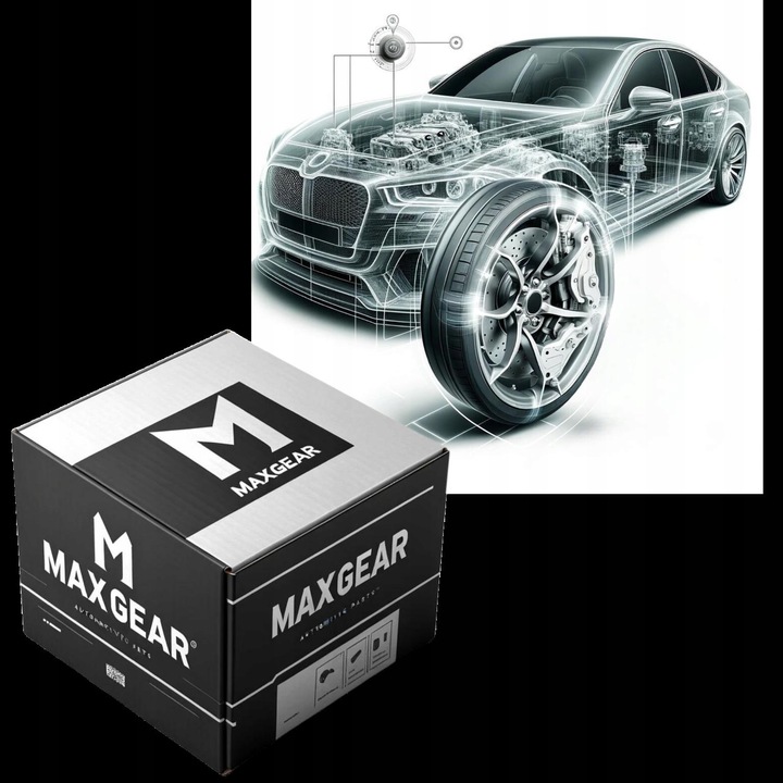 MAXGEAR KOŃC. DR. KIER. BMW E24-E34 LE/PR (LE.GW.)