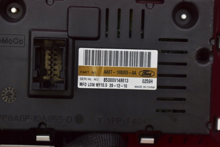 MONITEUR RADIO AA6T-18B955-AA FORD FIESTA MK7 08-17