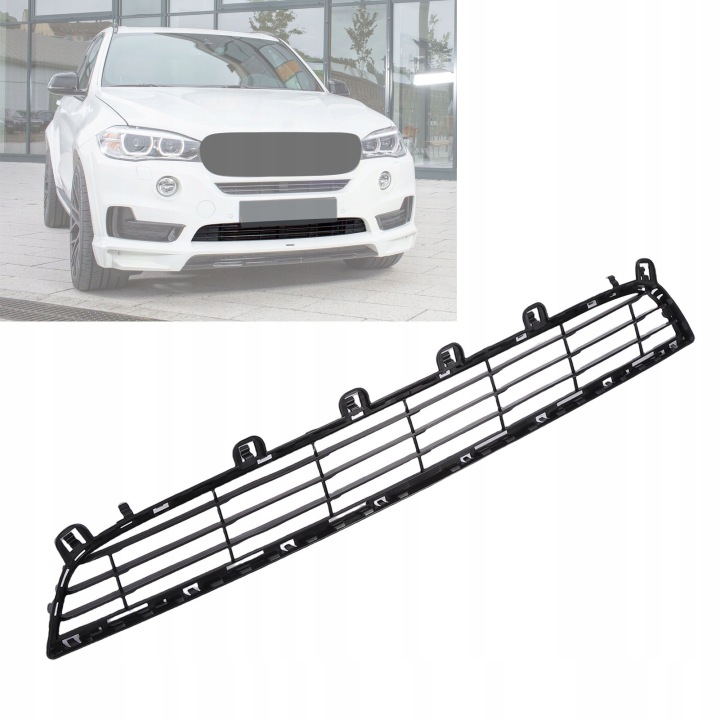 AVANT PARE-CHOCS INFÉRIEURE GRILLE 51117294475 INFÉRIEURE CENTRALE SUBSTITUT 9K