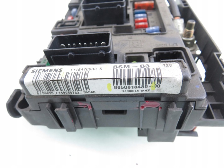 MODULE BSM PEUGEOT PARTENAIRE I T118470003K 9650618480