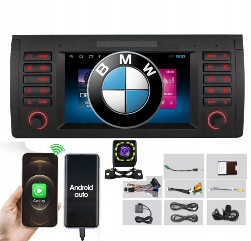 RADIO GPS BT BMW E53 E39 M5 X5 ANDROID 4/32GB SIM 