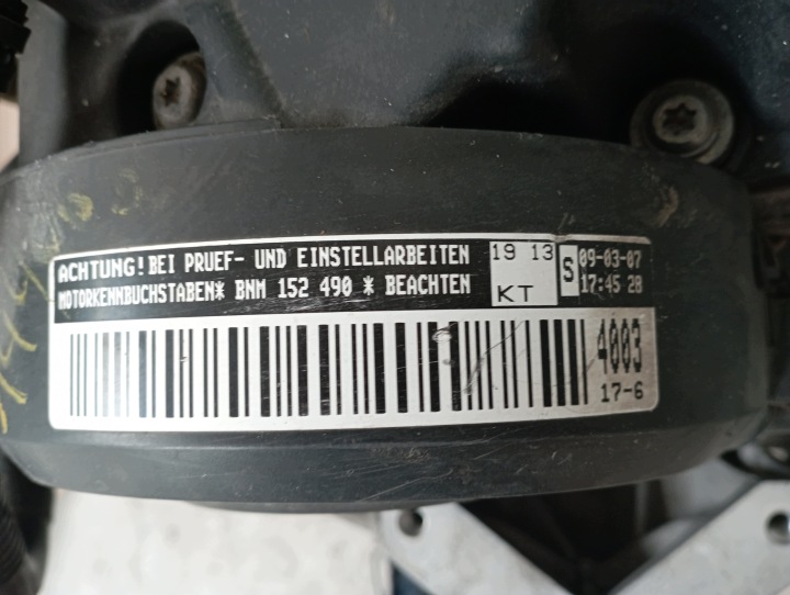MOTEUR FABIA II POLO IBIZA 1.4 TDI 7OKM BNM 152 490