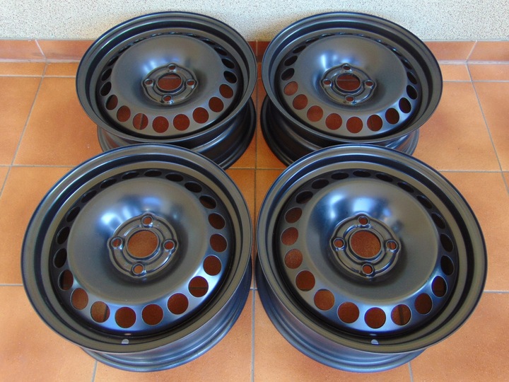 LLANTAS ACERO 15'' 6X15 ET39 CORSA D E MERIVA A GRANDE PUNTO KIT 