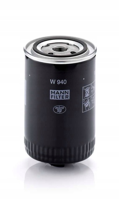 MANN-FILTER W 940 FILTRO ACEITES 