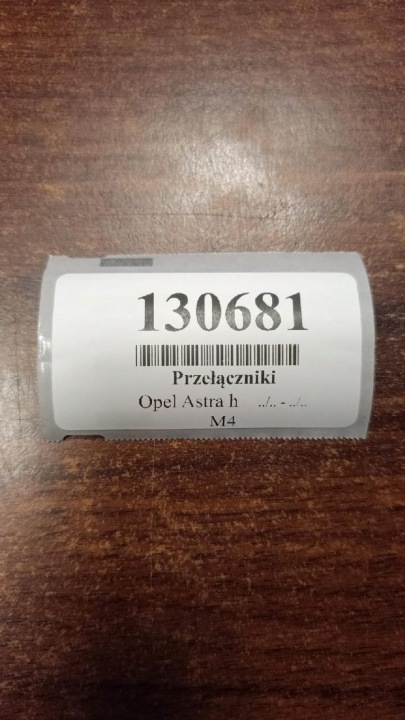 OPEL ASTRA H COMMUTATEUR VITRE 13197132