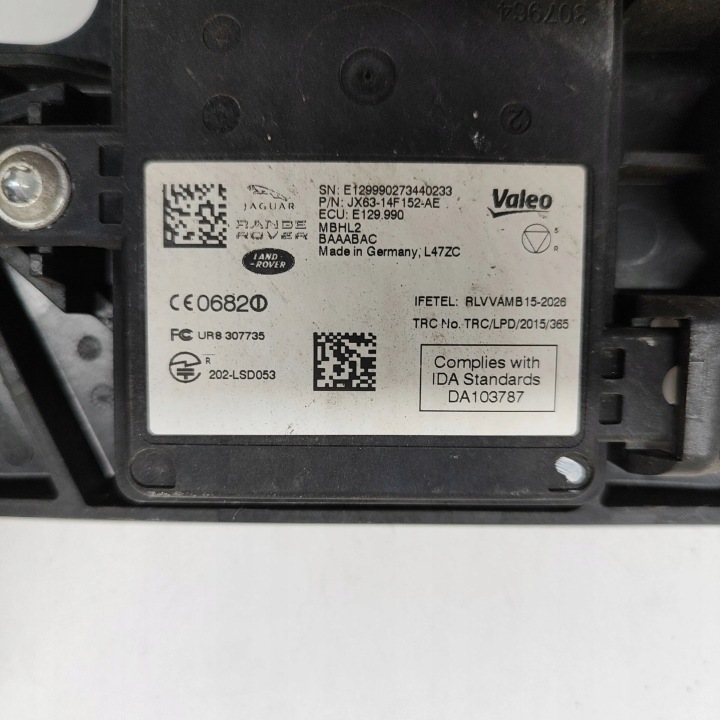 LAND ROVER RANGE ROVER VELAR 2018 MODULE MORT ZONES