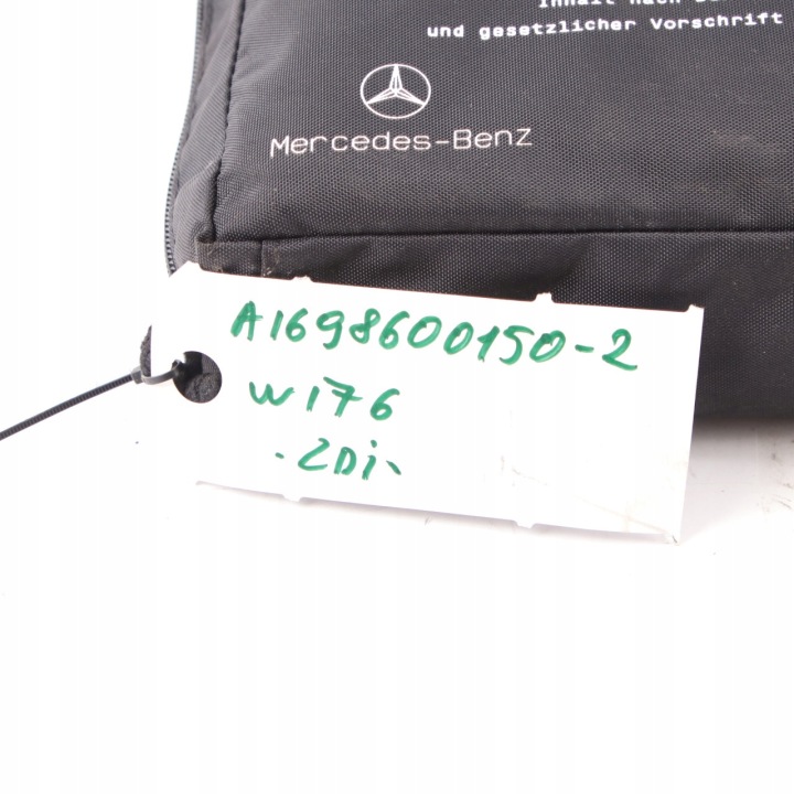 MERCEDES W169 W203 W212 TROUSSE DE PREMIERS SECOURS AUTOMOBILE A1698600150