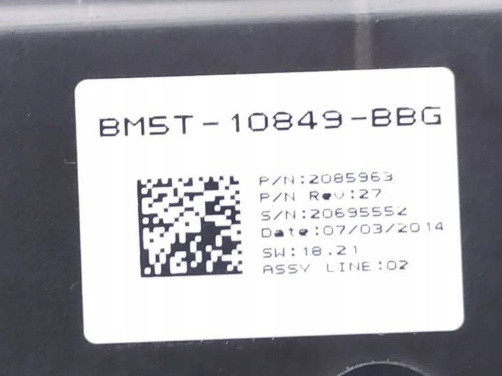 FORD FOCUS COMPTEUR COMPTEUR DE VITESSE 1.6 TI ESSENCE 92KW (125 HP) 2014