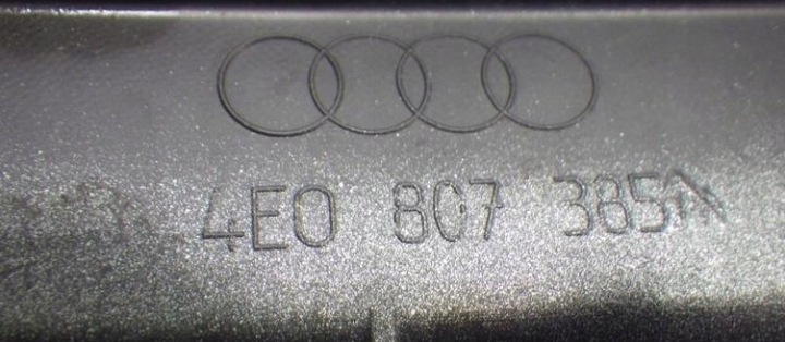 RENFORCEMENT POUTRE PARE-CHOCS AUDI A8 D3 4E0807385