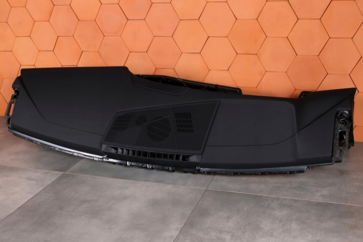 BMW 5' G60 G61 ORIGINALE TABLEAU DE BORD CONSOLE CUIR VEGANZA NOIRE