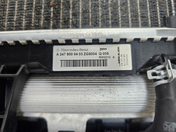 PANNEAU AVANT ENSEMBLE RADIATEURS MERCEDES A-KLASA W177 1.3 HYBRIDE A250E EUROPE