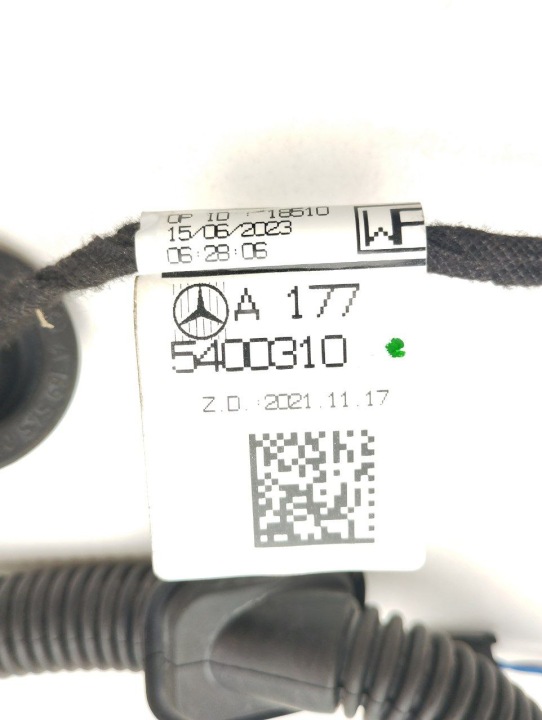 MERCEDES A W177 FAISCEAU DE CÂBLES PORTES ARRIÈRE ARRIÈRE GAUCHE A1775400310