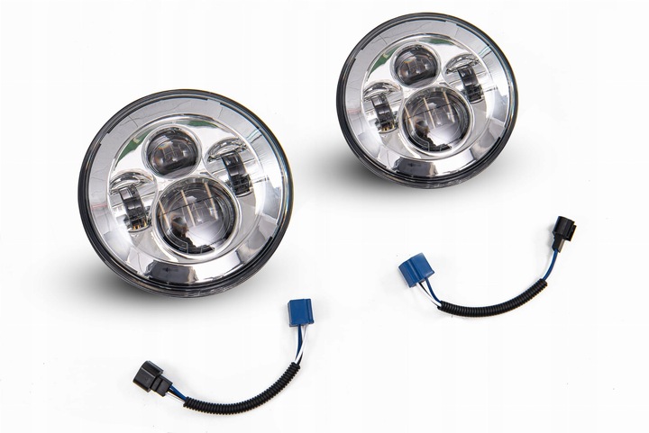 JEEP WRANGLER JK 2007-2018 FAROS PARTE DELANTERA DIODO LUMINOSO LED 7'' 