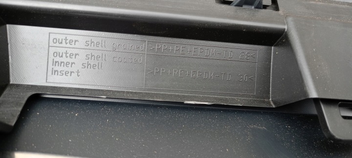 MOULURE DROITE SUR PORTES AVANT AUDI E-TRON 4KE853960 08209-5000 08205-5000