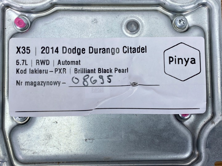 MODULE COUSSINS D'AIR AIRBAG DODGE DURANGO 5.7L 2014+ USA